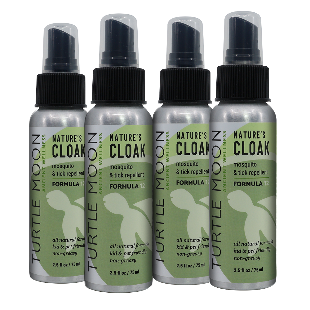 4-Pack of Nature&#39;s Cloak Mosquito &amp; Tick Repellent. 20% off at checkout.