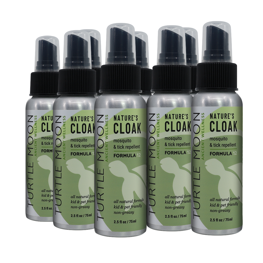 8-Pack of Nature&#39;s Cloak Mosquito &amp; Tick Repellent, ships free! 20% off at checkout.