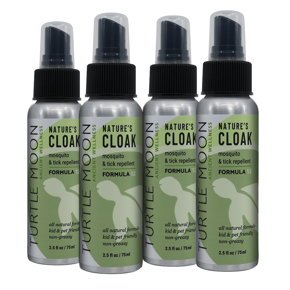 4-Pack of Nature's Cloak Mosquito & Tick Repellent.